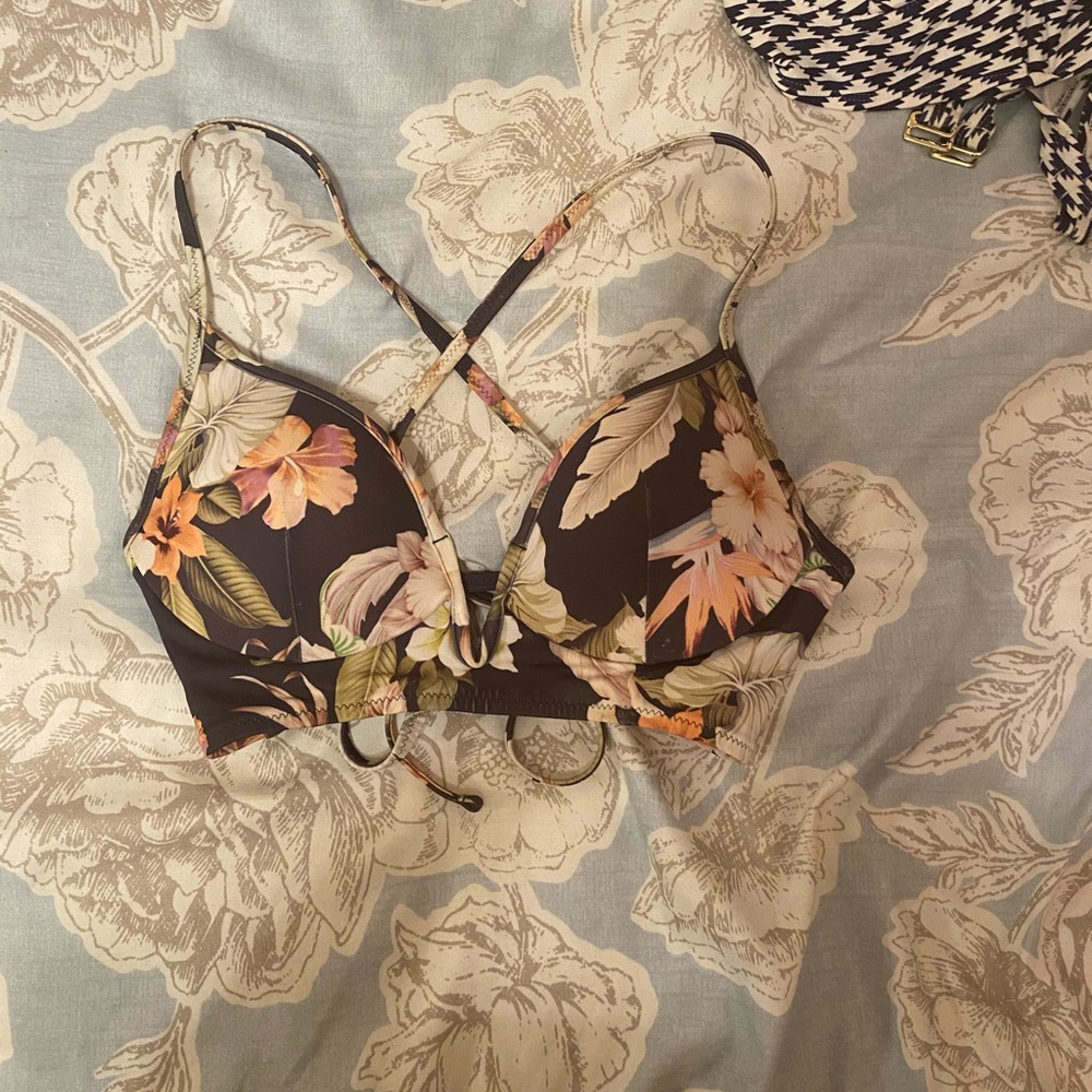 Floral Bikini Top